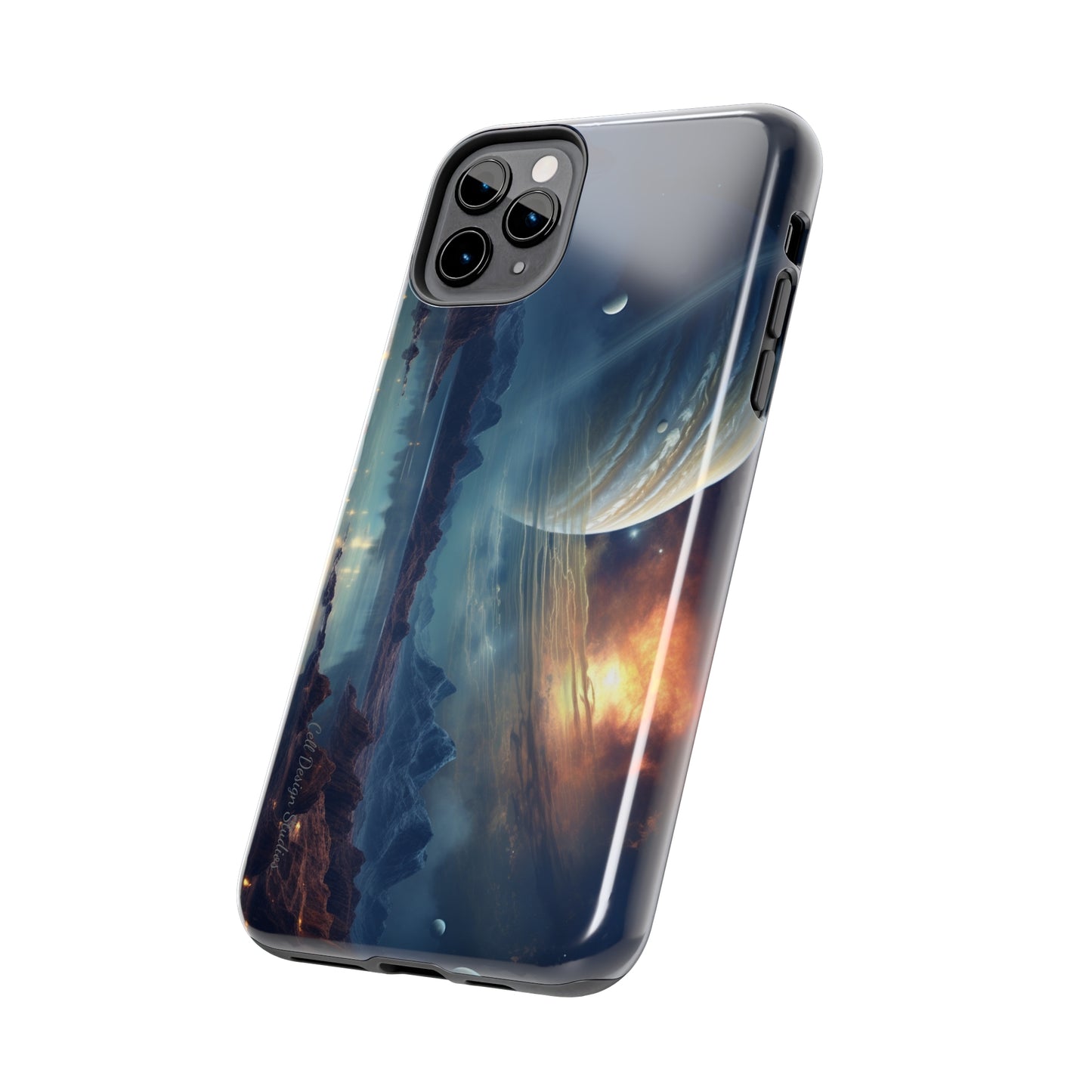 Introducing the "Celestial Odyssey" Cell Phone Case – Embark on Extraterrestrial Exploration! -Tough Phone Cases