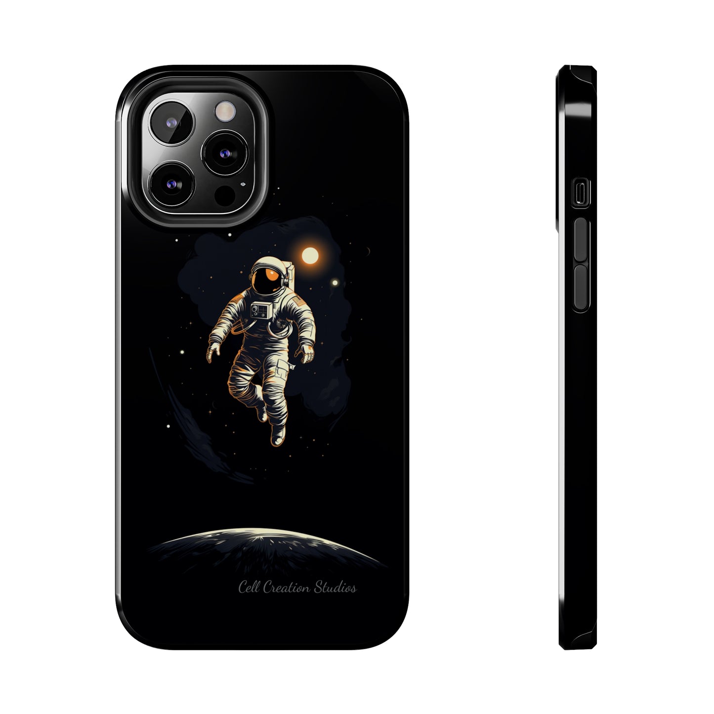 "Cosmic Explorer Astronaut" -Tough iPhone Cases