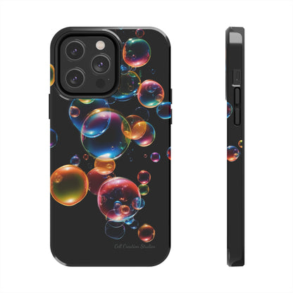 Elevate Your Phone's Aesthetic with our "BubbleBurst" Cell Phone Case -Tough Phone Cases