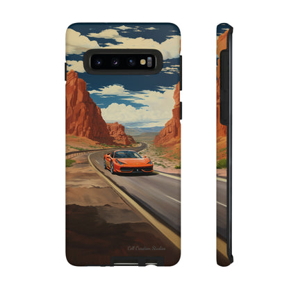 "Desert Racer Ferrari Edition" -Tough Samsung Phone Cases