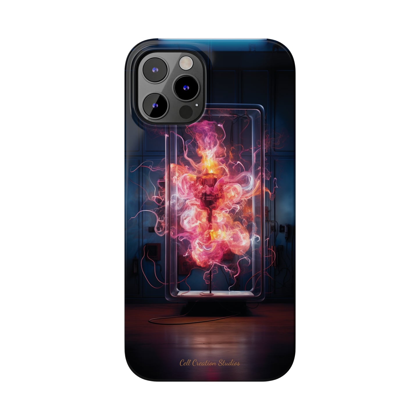 Introducing the "Ethereal Ember" Cell Phone Case – Capturing the Essence of Mystery -Slim Phone Cases