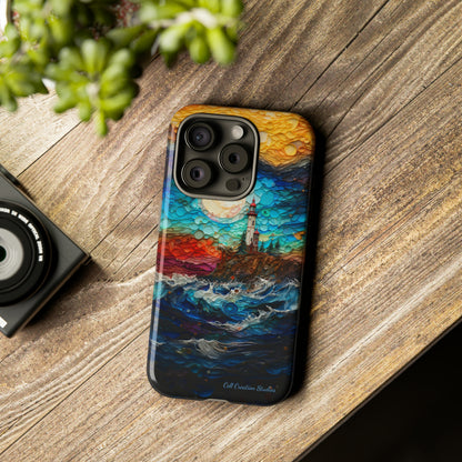 "Coastal Canvas Guardian" -Tough iPhone Cases