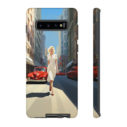 "City Stroll Glamour" Marilyn Monroe Phone Case -Tough Cases