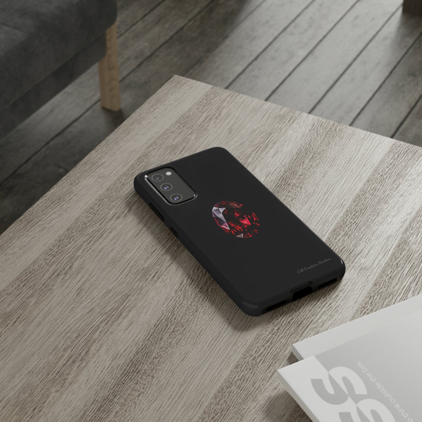 "Ruby Radiance" Phone Case -Tough Cases