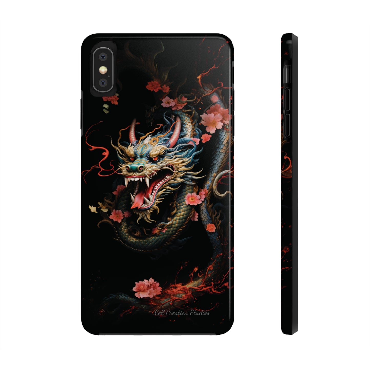 Introducing the "Mystical Japanese Dragon" Cell Phone Case – Unleash the Dragon's Power -Tough Phone Cases