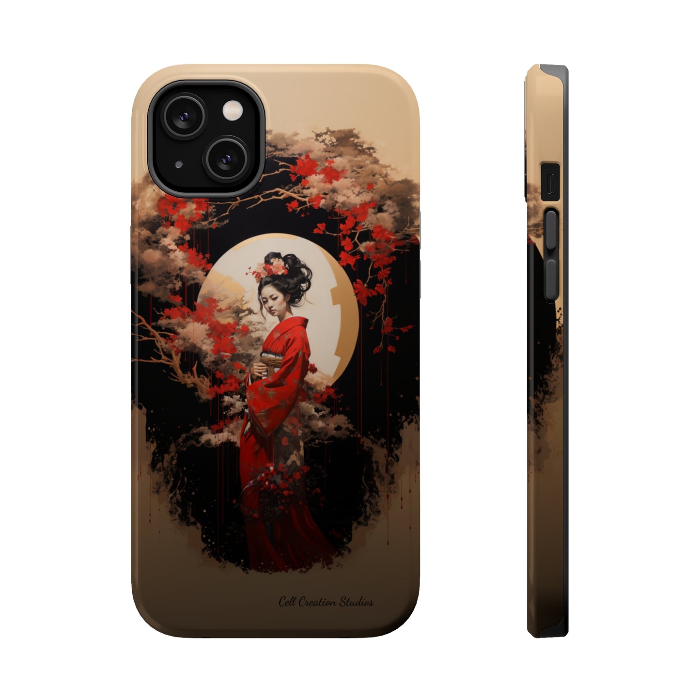 "Japanese Geisha Art" Phone Case -MagSafe Tough Cases