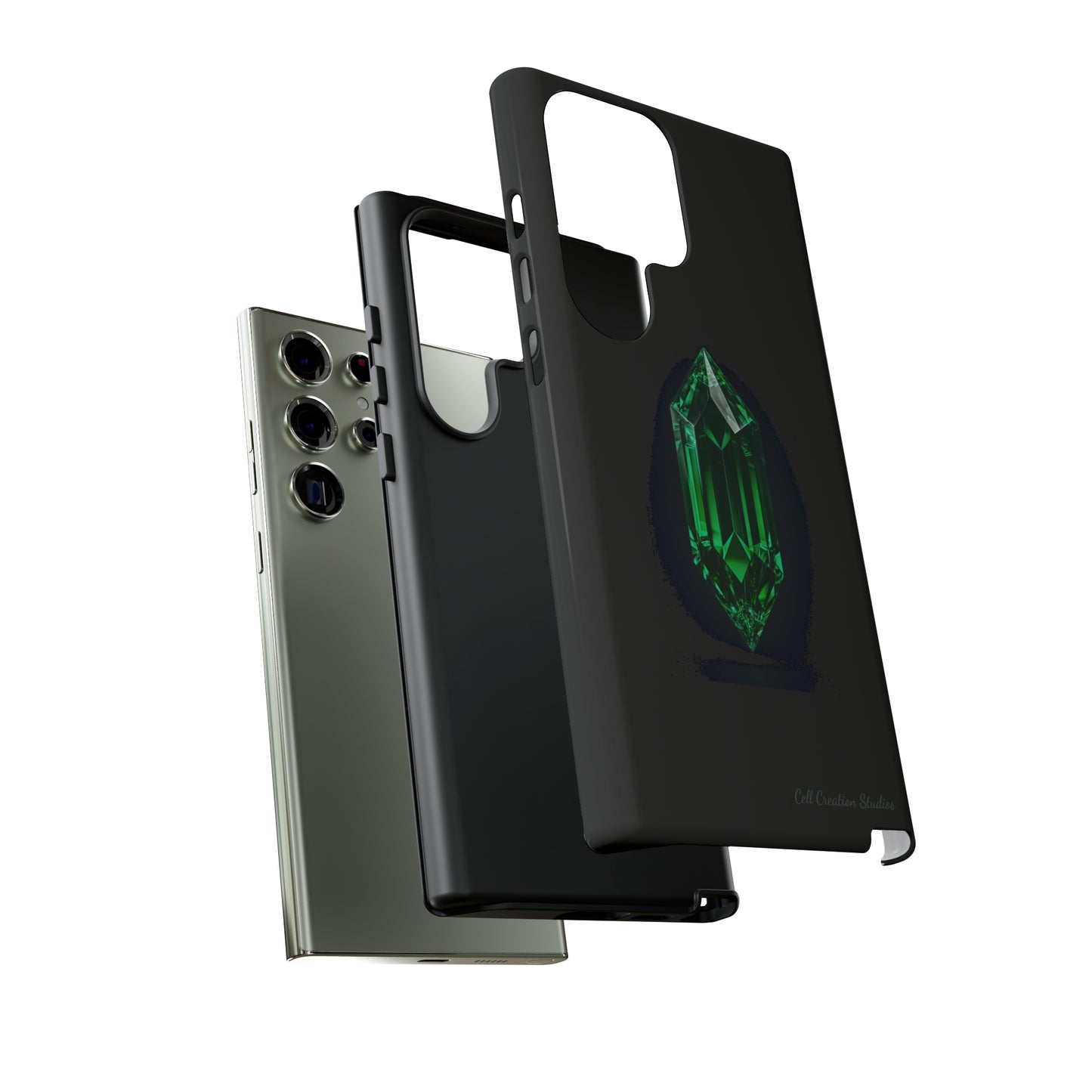 "Emerald Elegance" Phone Case -Tough Cases