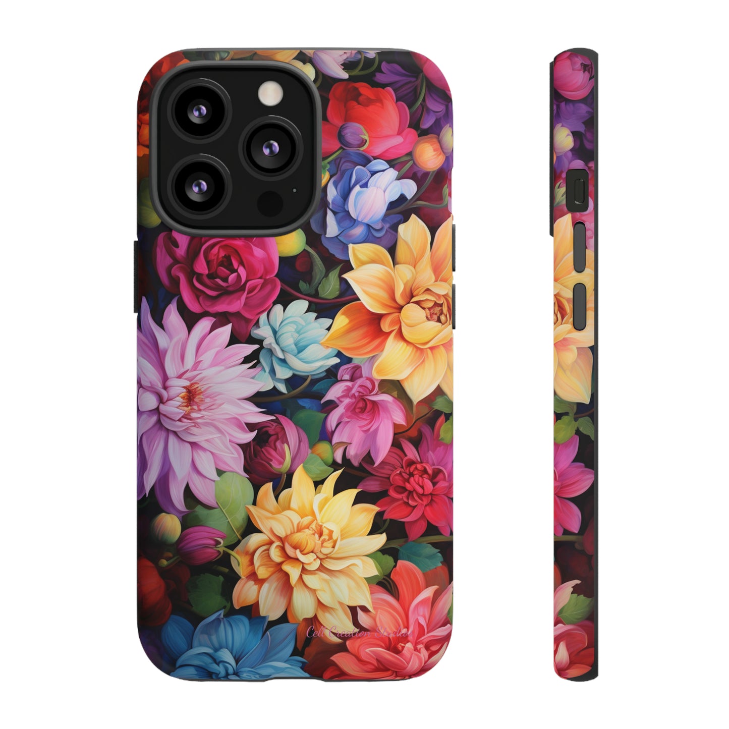 Introducing the "Blossom Beauty" Cell Phone Case – Elevate Your Style with Floral Charm -Tough Cases