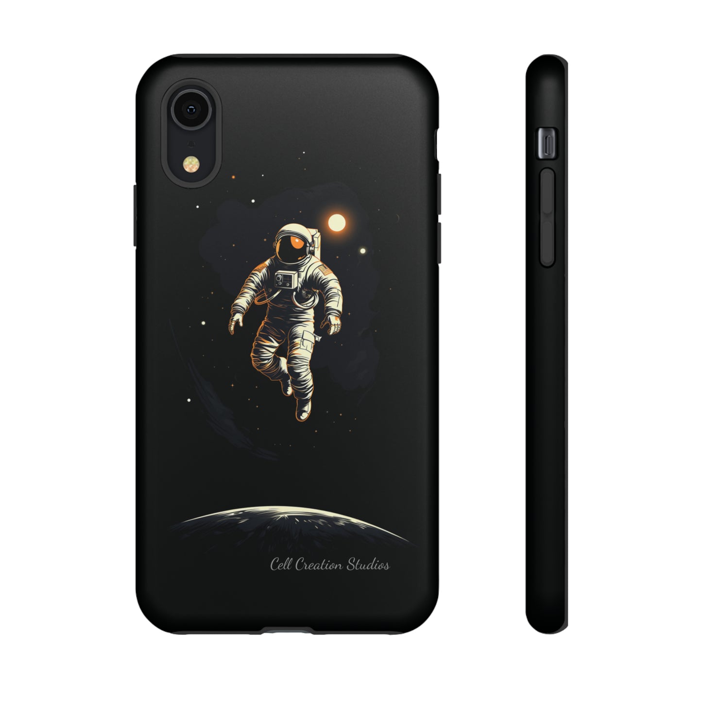 "Cosmic Explorer Astronaut" -Tough iPhone Cases