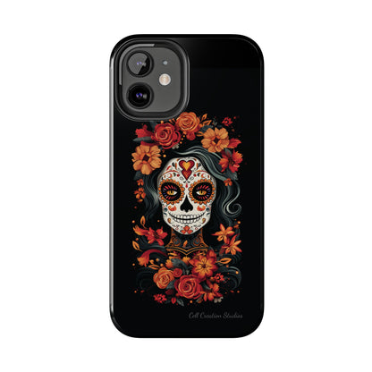 Introducing the "Day of the Dead Fiesta" Cell Phone Case – Celebrate Life in Style -Tough Phone Cases