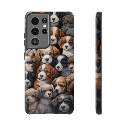 "Puppy Pile" Cuddles Phone Case -Tough Cases