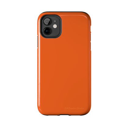 "Orange Burst" -Tough iPhone Cases