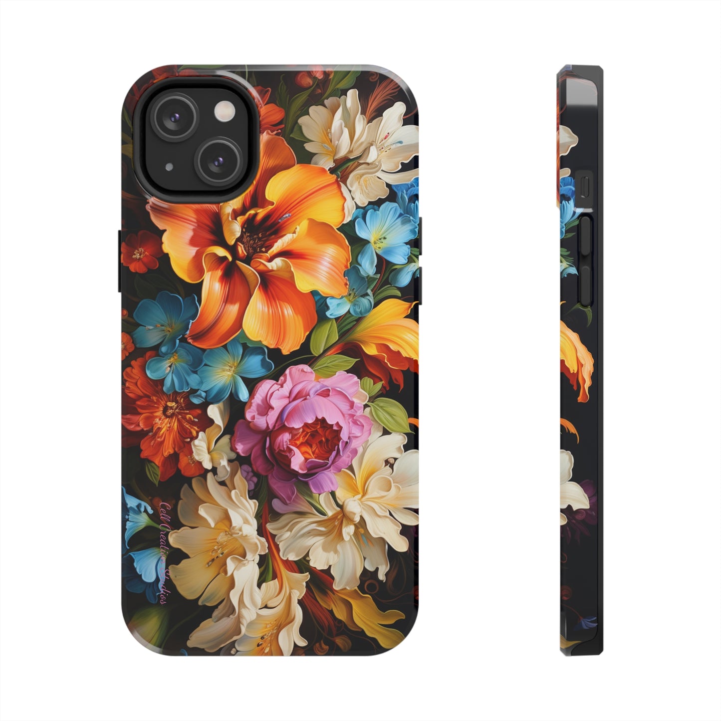 Introducing the "Floral Elegance" Cell Phone Case – Blossom with Style -Tough Phone Cases