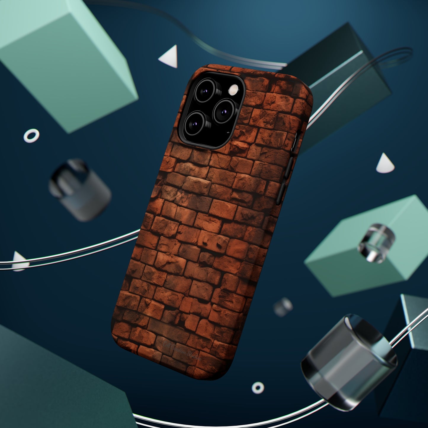 Introducing our "Urban Brick Wall" Cell Phone Case – the perfect blend of urban style and device protection -MagSafe Tough Cases