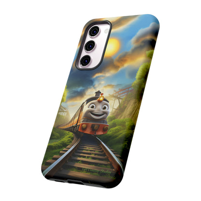 The "Smiling Express Train" Phone Case -Tough Cases