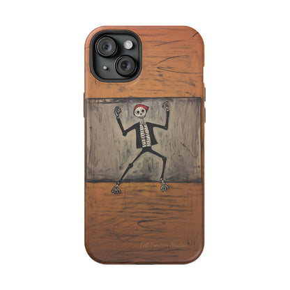 "Dance of the Skeletal Muse" -MagSafe Tough iPhone Cases