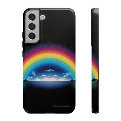 "Vibrant Skies: Rainbow Sunset" Cell Phone Case -Tough Cases