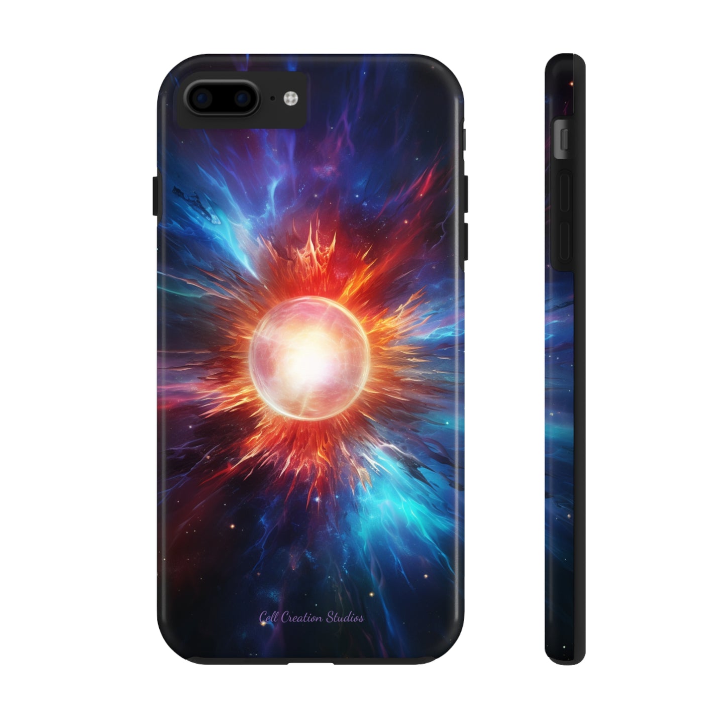 Introducing the "Stellar Cataclysm" Cell Phone Case – Capture the Cosmic Drama of a Neutron Star Explosion! -Tough Phone Cases