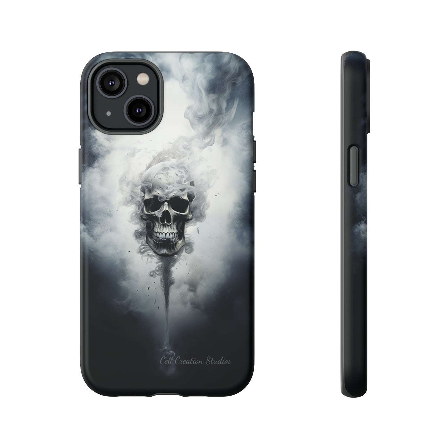 "Mystic Smoke Skull" -Tough iPhone Cases