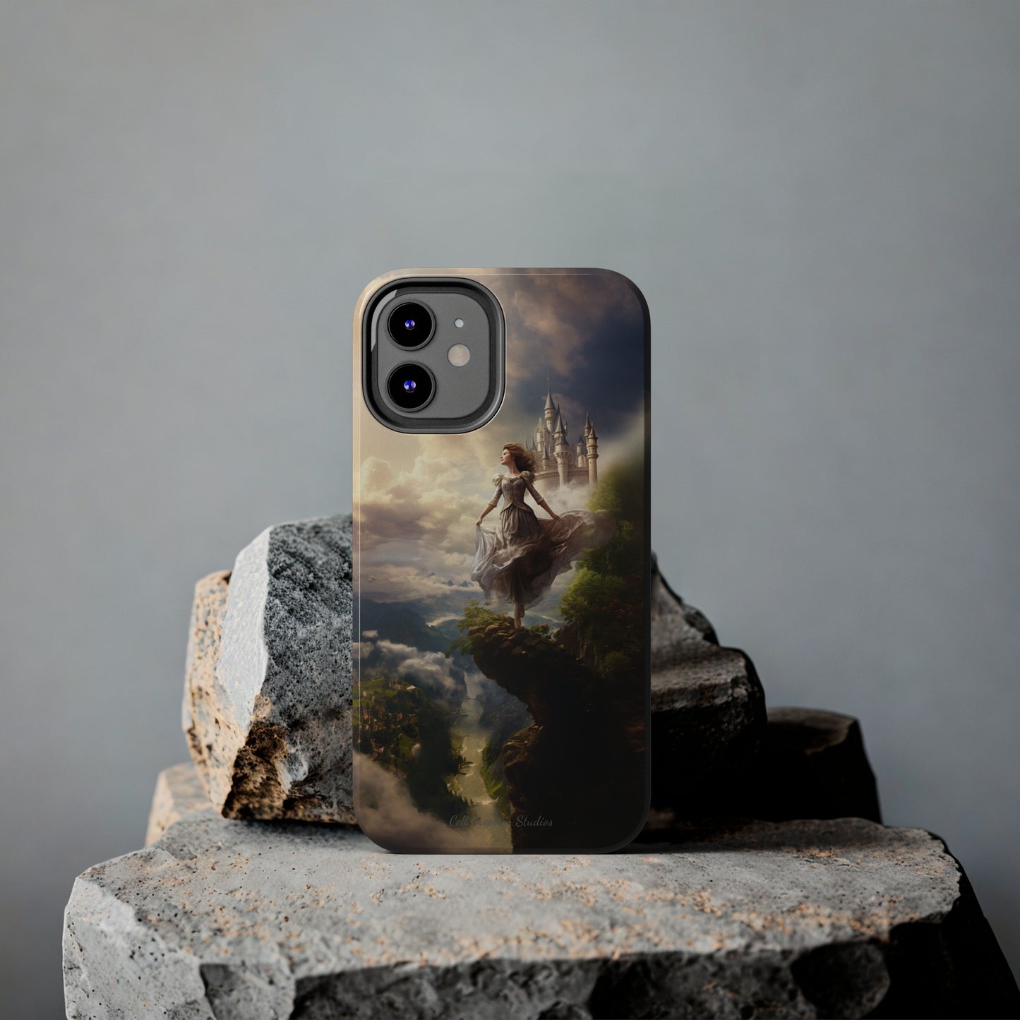 Introducing the "Enchanted Castle Discovery" Cell Phone Case – Uncover the Magic of The Castle On The Hilltop-Tough Phone Cases