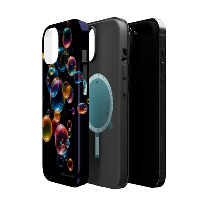 Elevate Your Phone's Aesthetic with our "BubbleBurst" Cell Phone Case -MagSafe Tough Cases