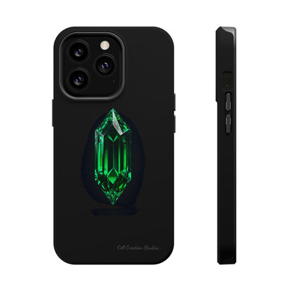 "Emerald Elegance" Phone Case -MagSafe Tough Cases