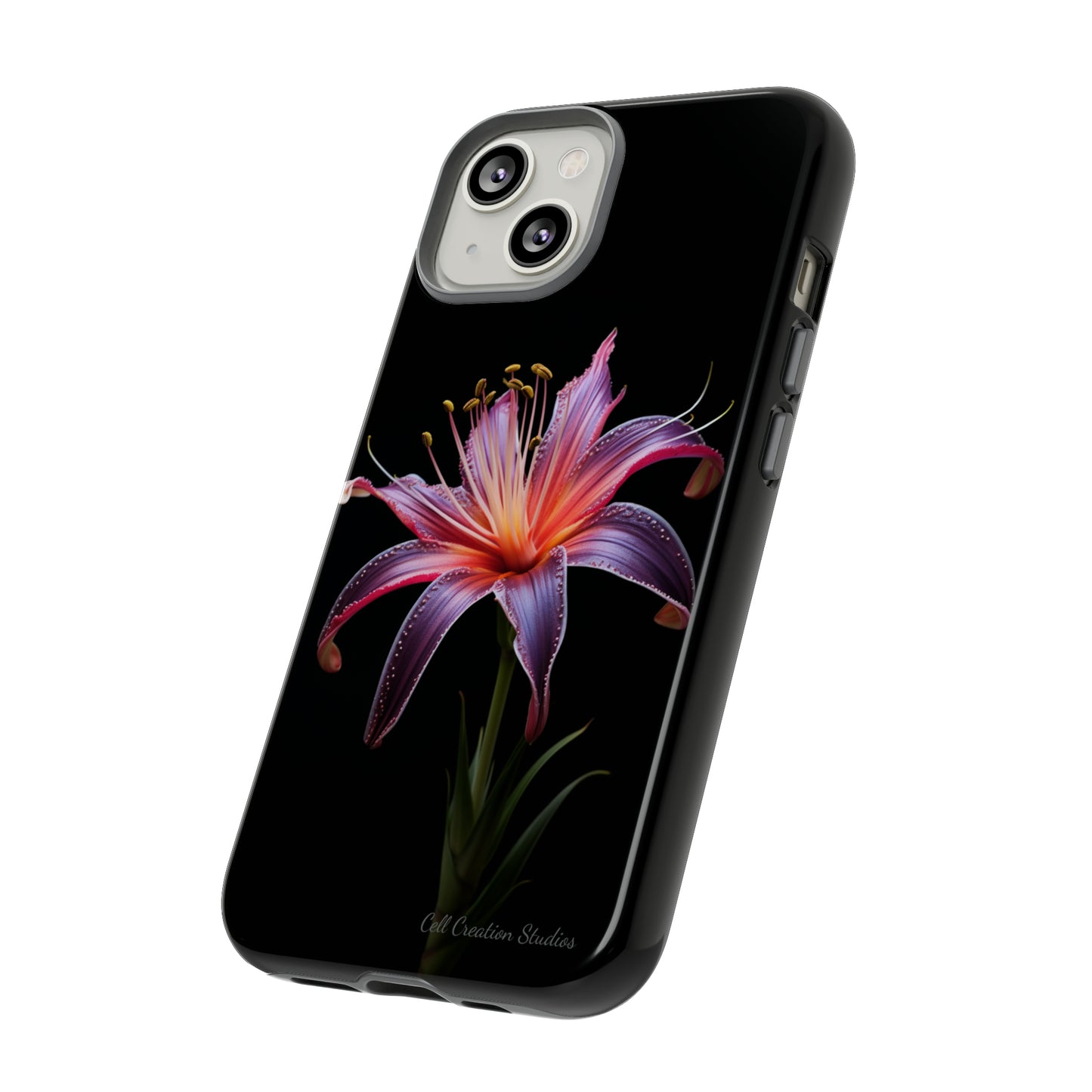 "Vibrant Purple Lily" Phone Case -Tough Cases