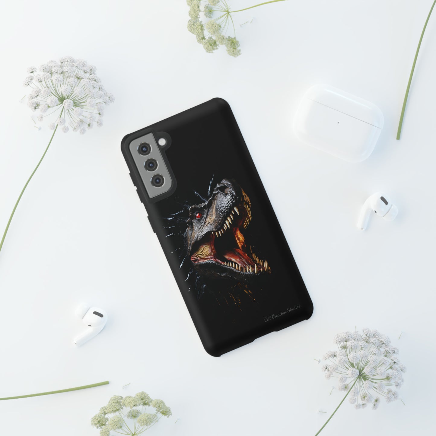 "Jurassic Impact" T-Rex Phone Case -Tough Cases