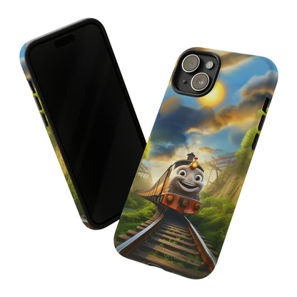 The "Smiling Express Train" Phone Case -Tough Cases