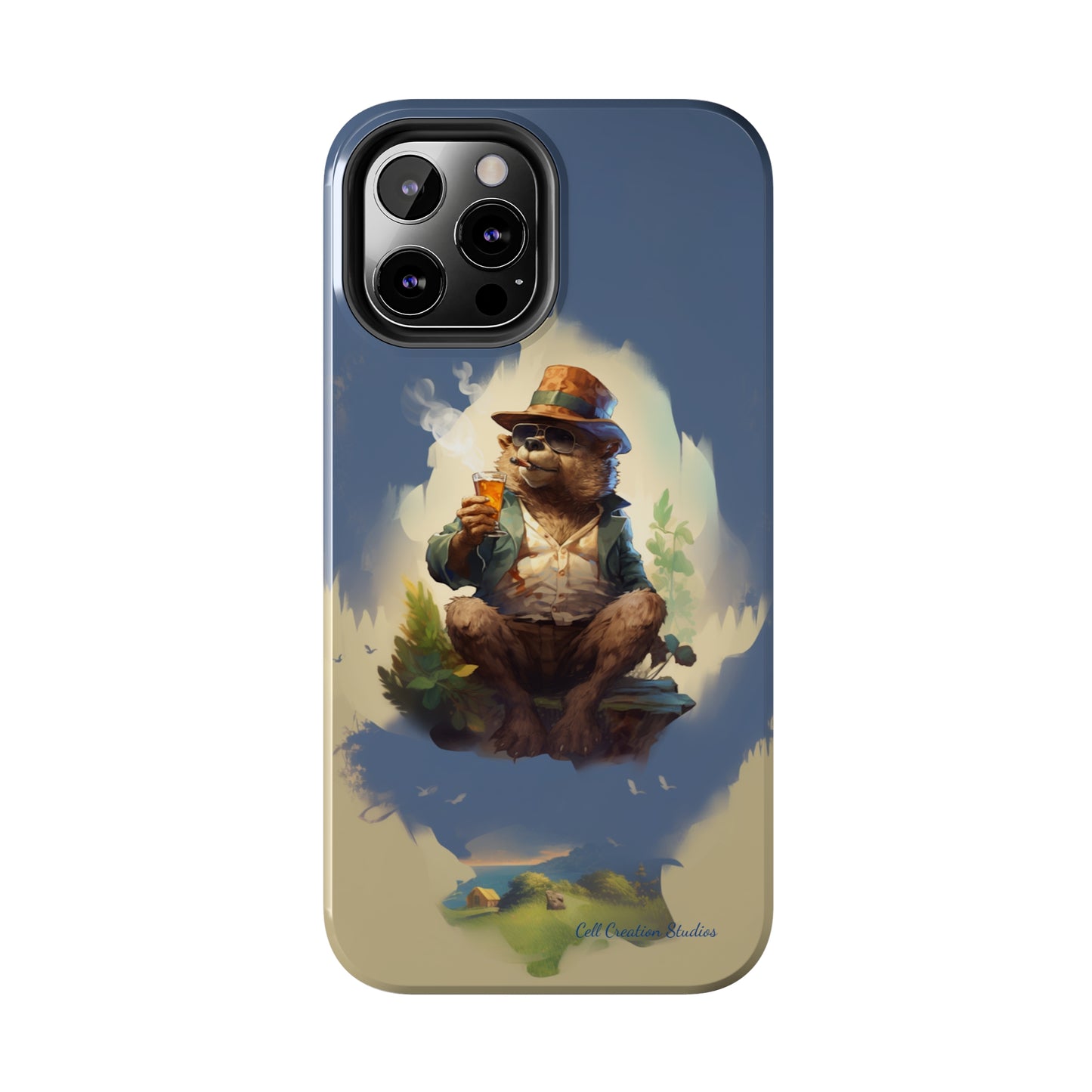 Introducing the "Bear's Homeward Bound" Cell Phone Case – Where Dreams of Home Come Alive -Tough Phone Cases