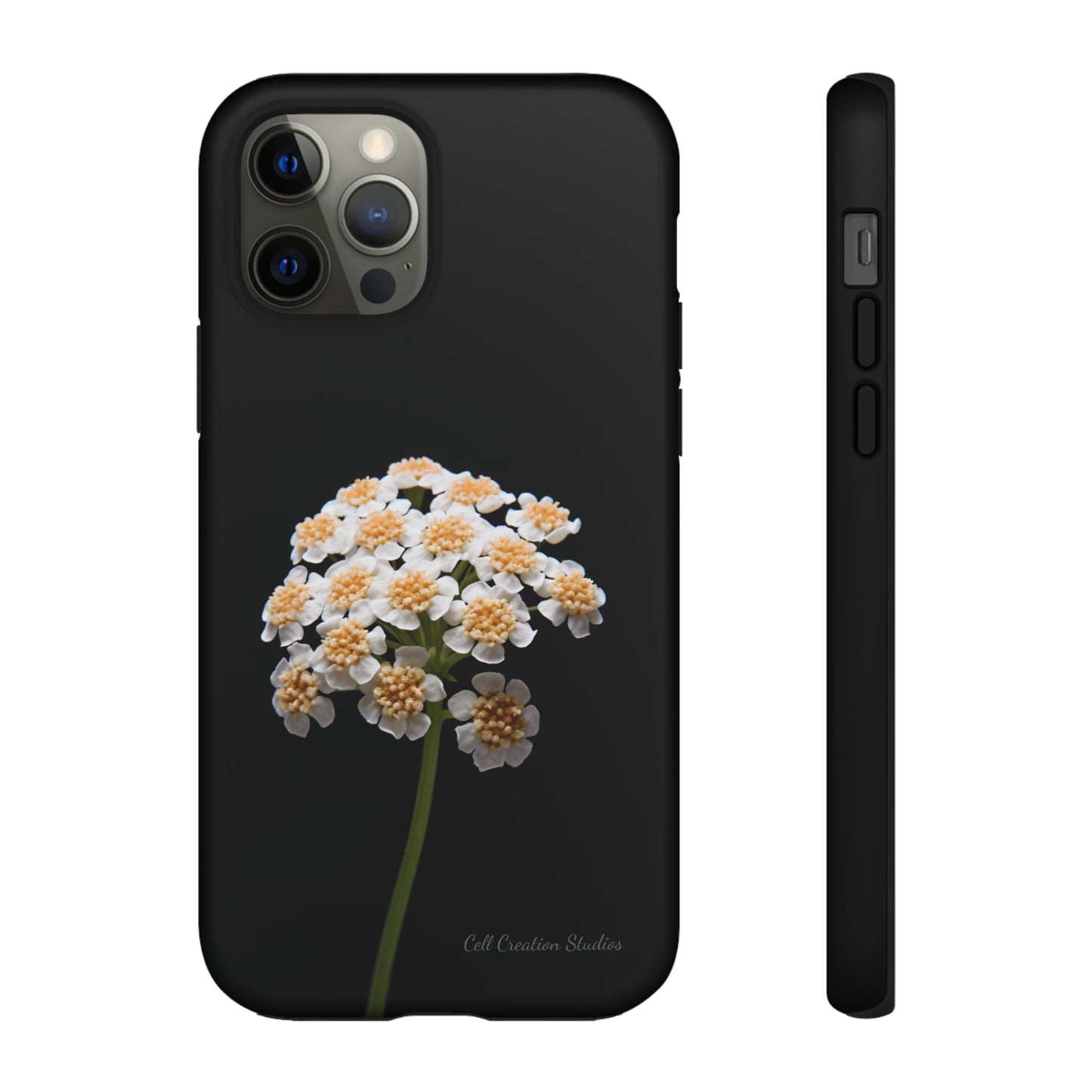 "Elegant Yarrow Bloom"  -Tough iPhone Cases