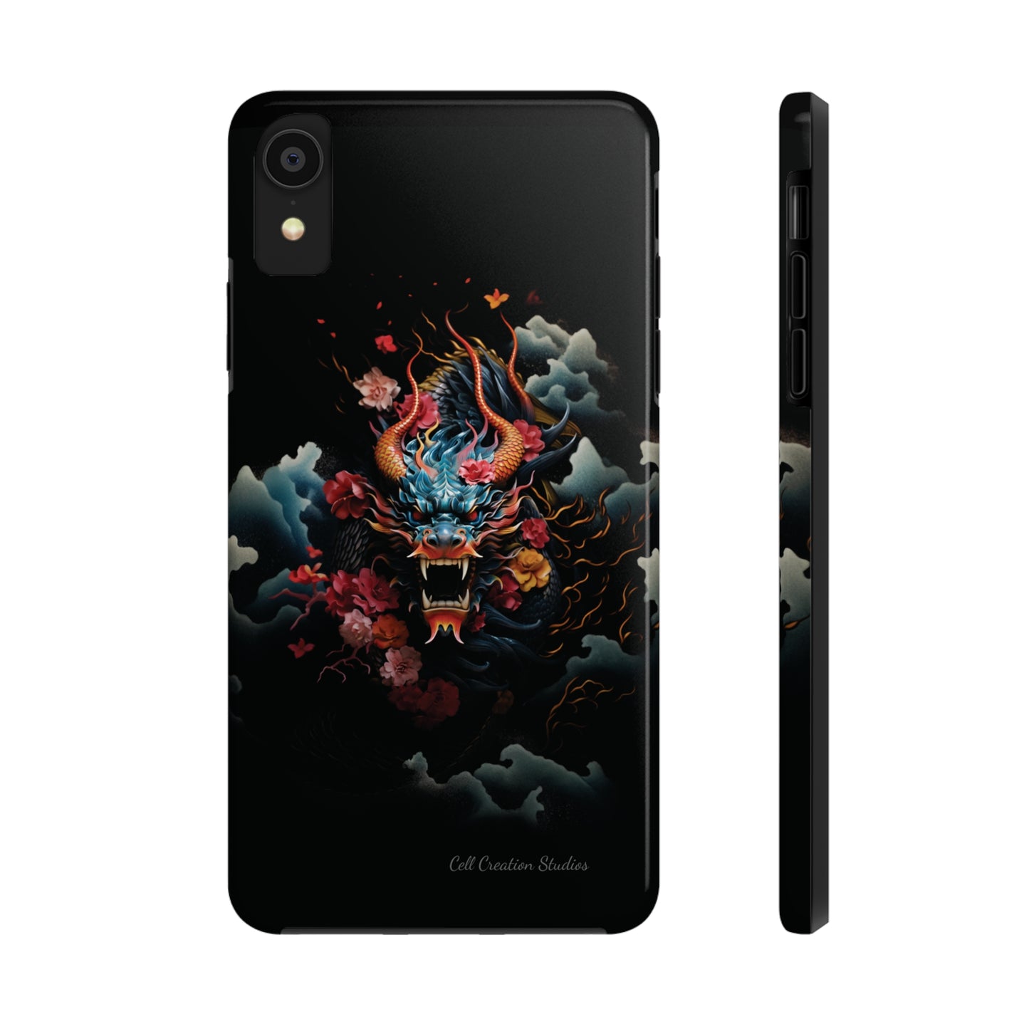 Introducing the "Japanese Dragon Majesty" Cell Phone Case – Embrace the Legend in Style -Tough Phone Cases