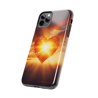 Introducing the "Sunlit Heart" Cell Phone Case – Embrace Love and Radiance -Tough Phone Cases