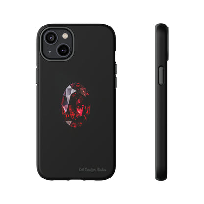 "Ruby Radiance" Phone Case -Tough Cases