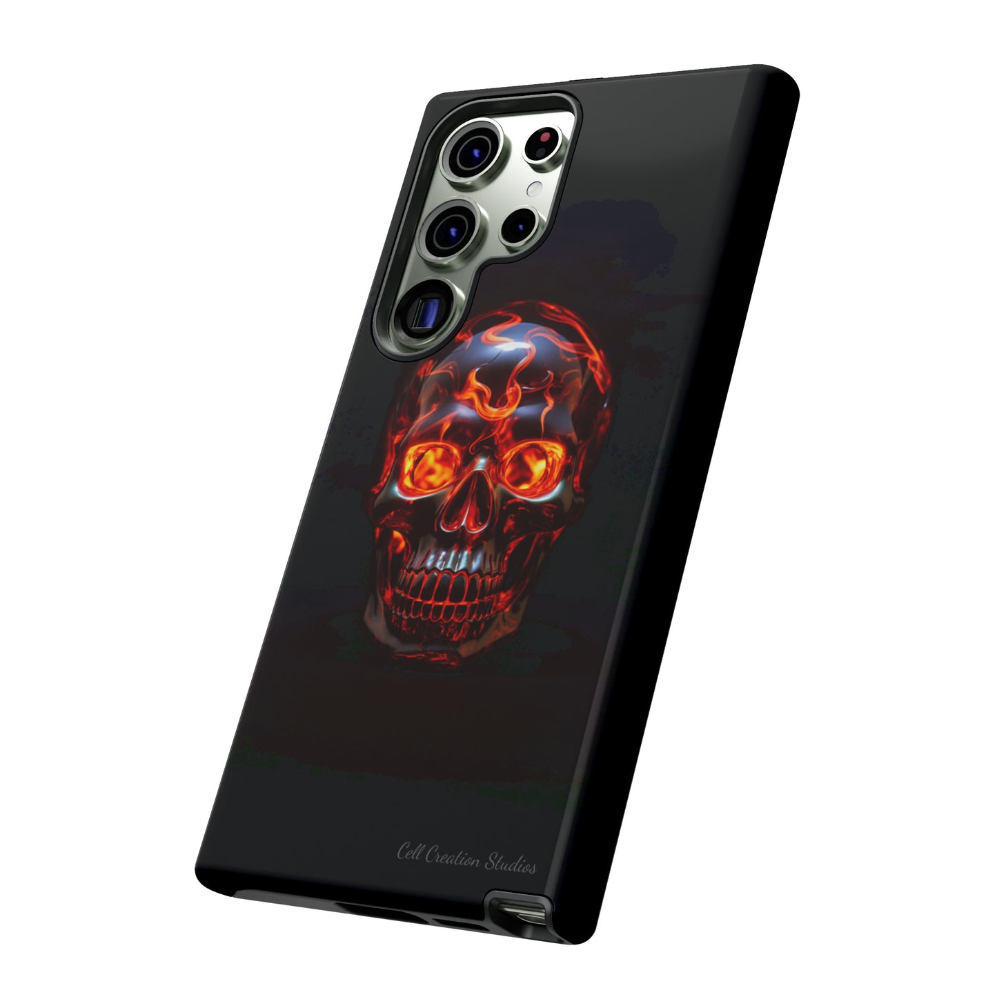 "Inferno Cranium" Phone Case -Tough Cases