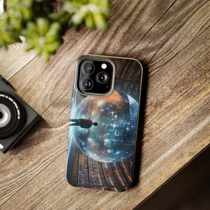 Introducing the "Library Luminary" Cell Phone Case – Where Knowledge Meets Mystery -Tough Phone Cases