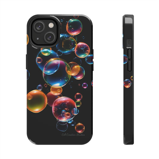 Elevate Your Phone's Aesthetic with our "BubbleBurst" Cell Phone Case -Tough Phone Cases