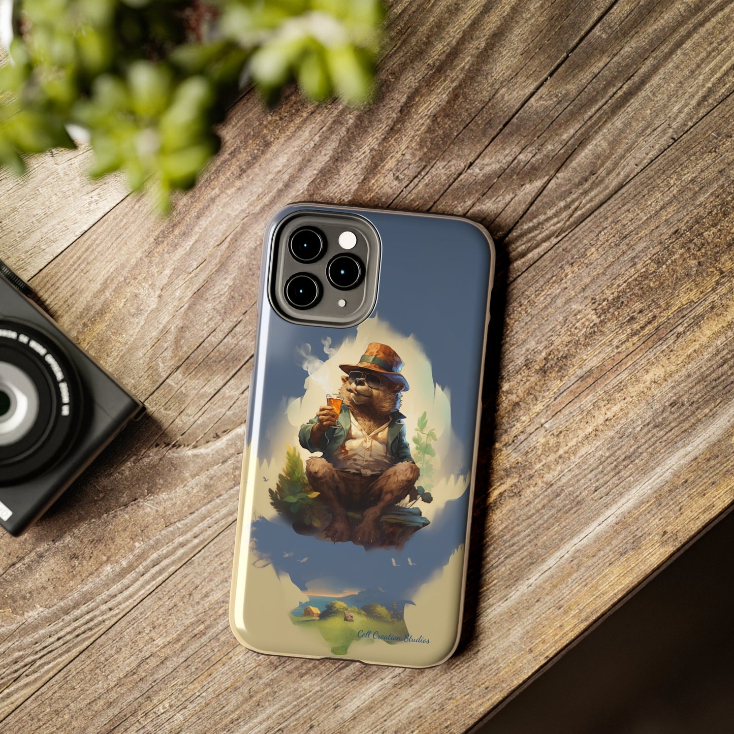 Introducing the "Bear's Homeward Bound" Cell Phone Case – Where Dreams of Home Come Alive -Tough Phone Cases