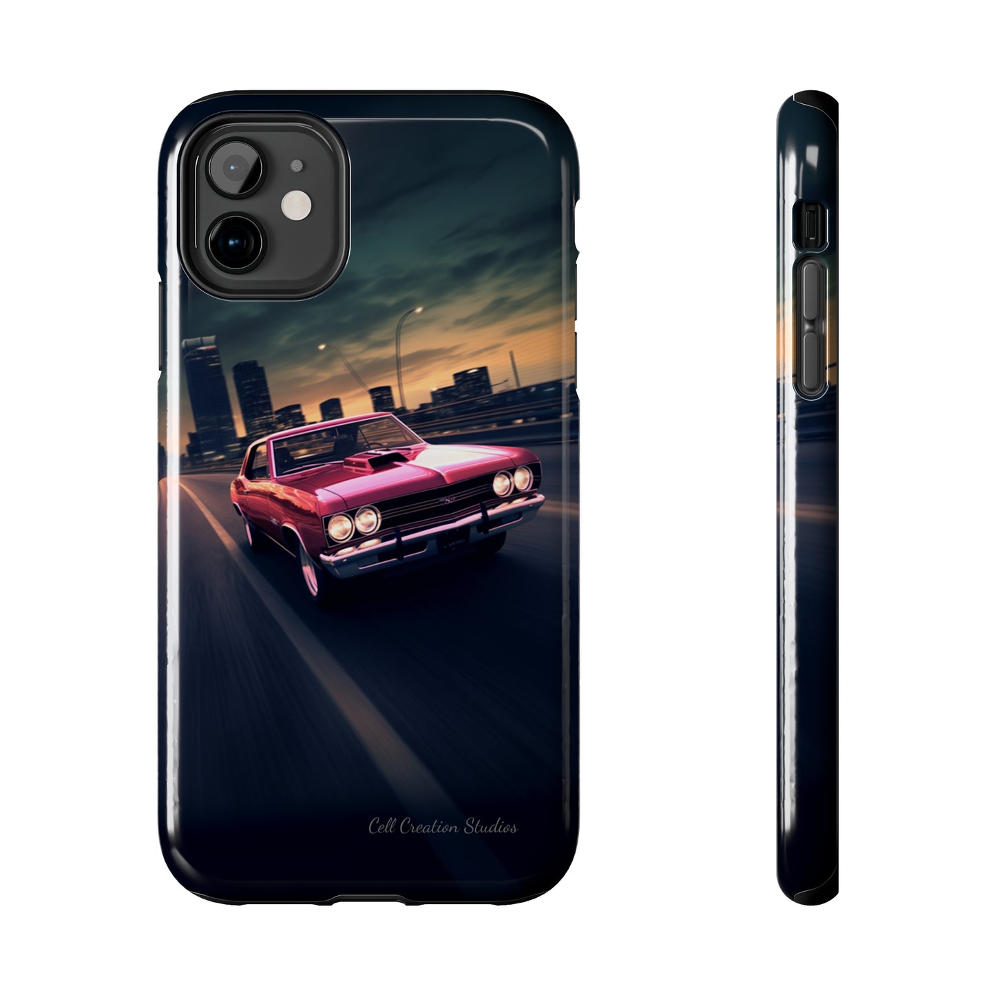 "Sunset City Cruise GTO Edition" -Tough iPhone Cases