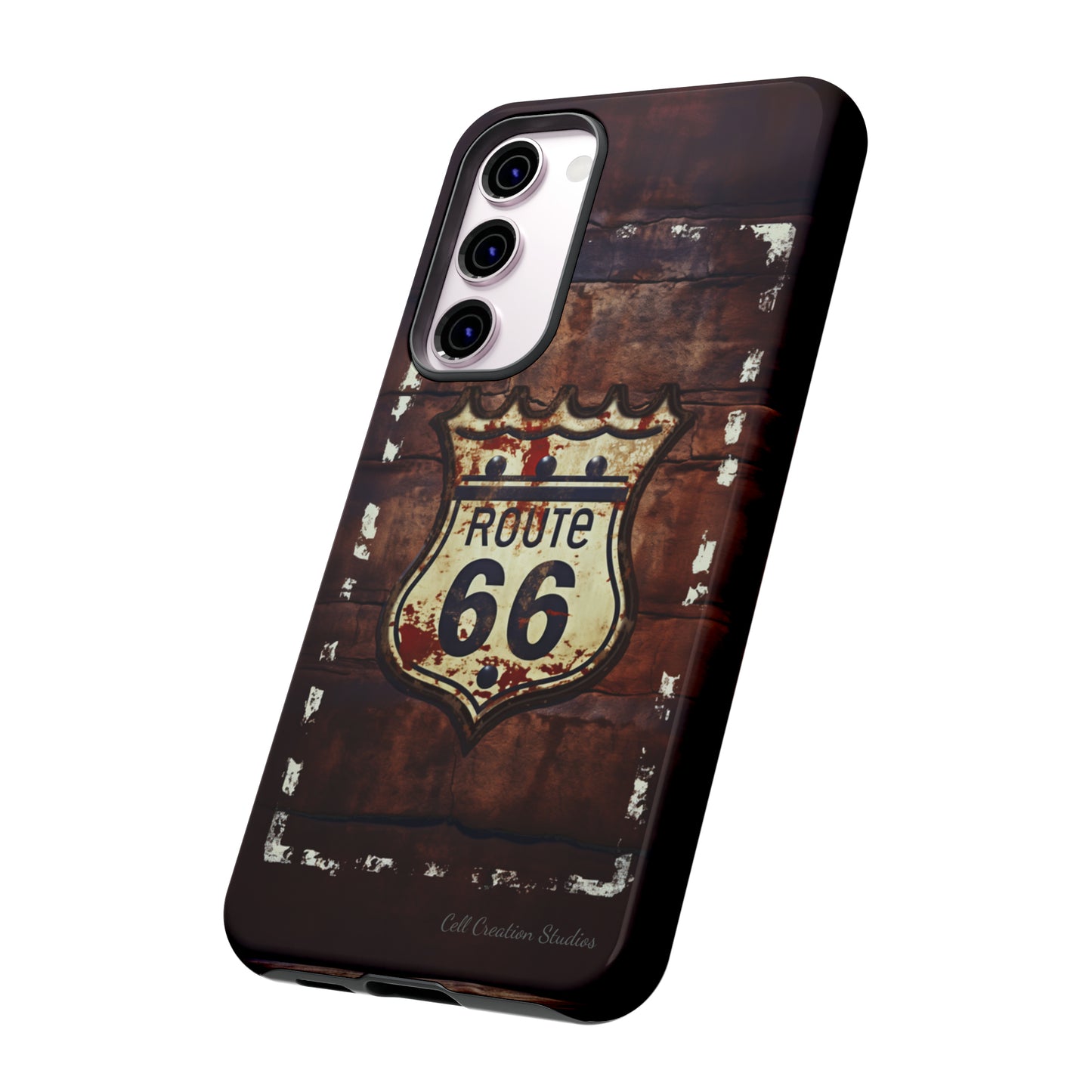 "Retro Route 66" Phone Case -Tough Cases