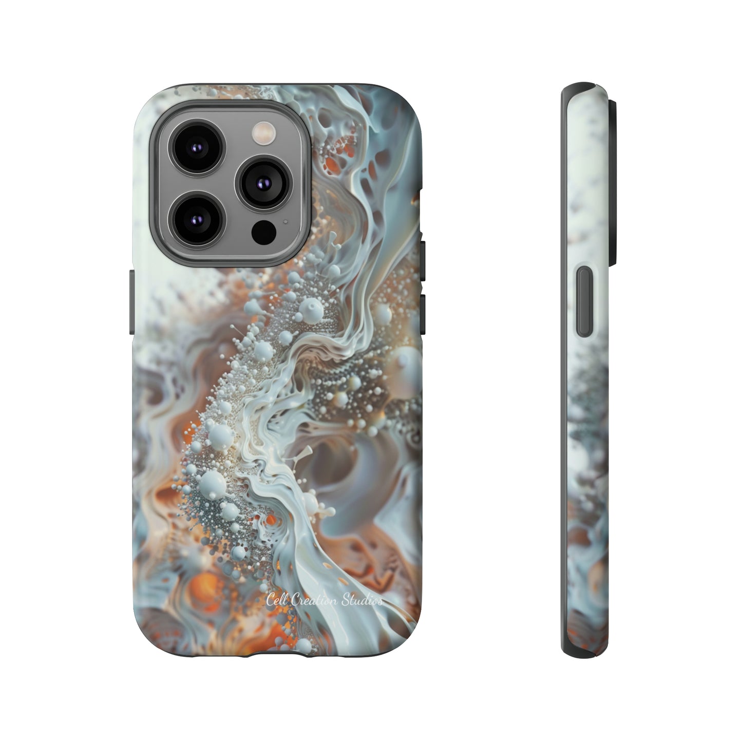 "3D Liquid Splash" -Tough iPhone Cases