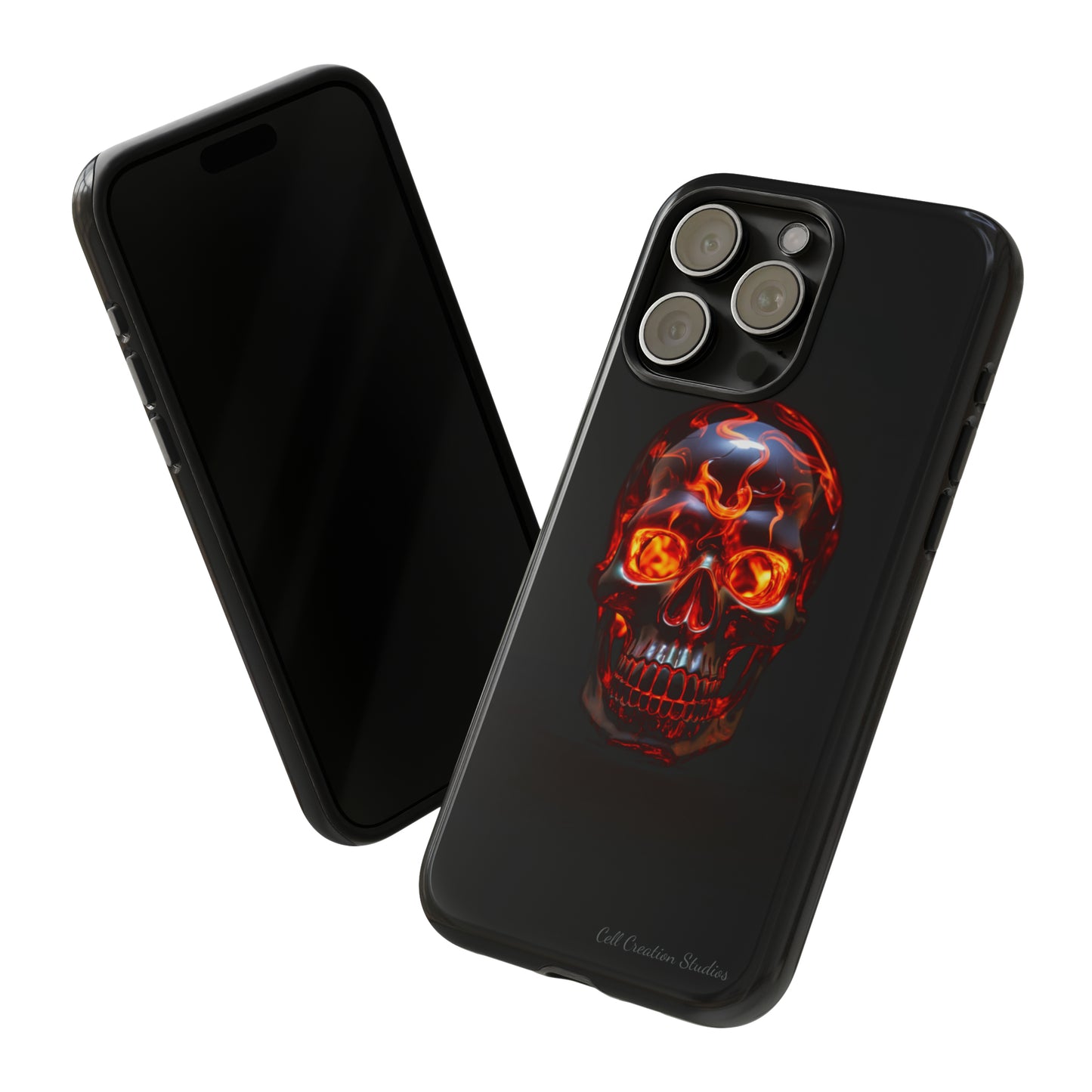 "Inferno Cranium" Phone Case -Tough Cases