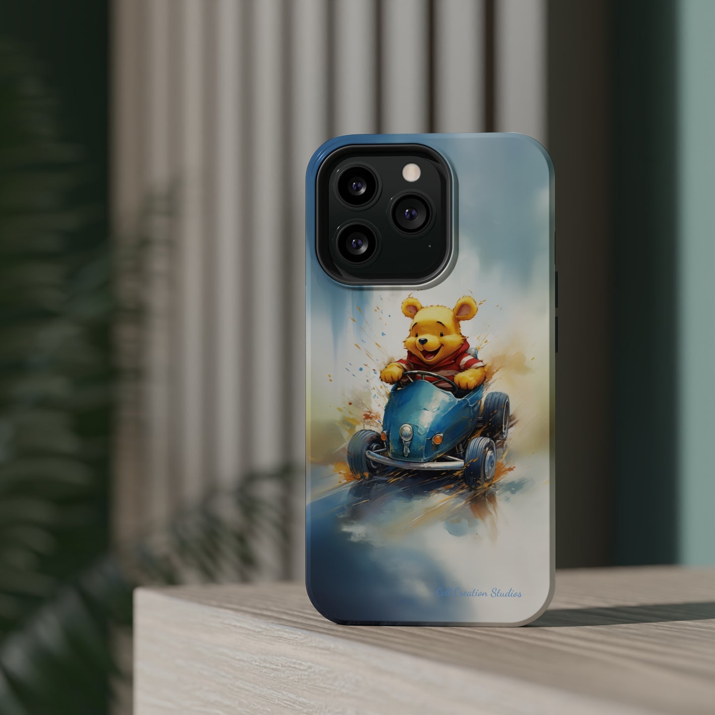 "Winnie-the-Pooh's Race Day" Phone Case -MagSafe Tough Cases