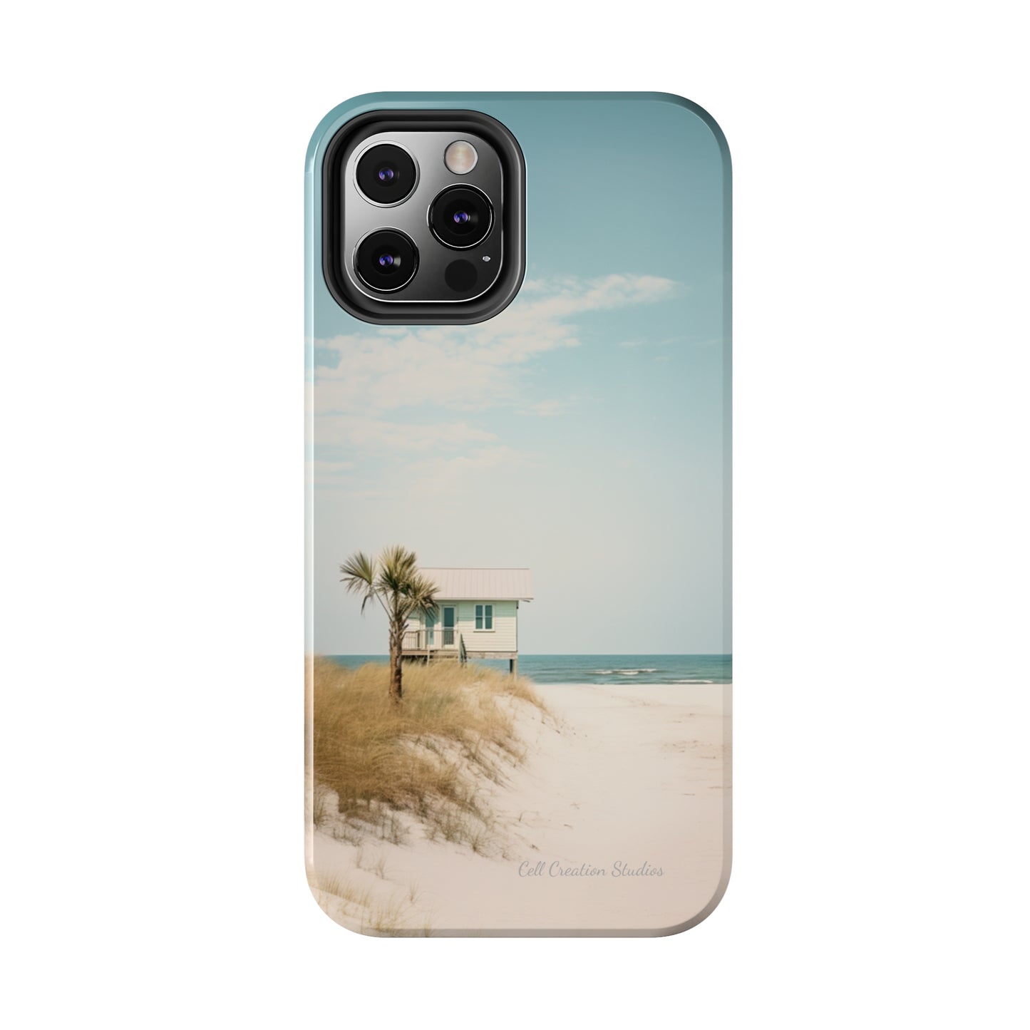 "Seaside Haven" -Tough iPhone Cases