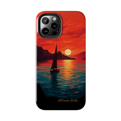 "Serenity at Sunset" -Tough iPhone Cases