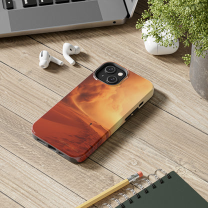 Introducing the "Desert Wanderer" Cell Phone Case – Embark on a Journey through Sand and Storm -Tough Phone Cases