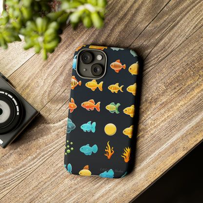 "AquaArt Fish" -Tough Phone Cases