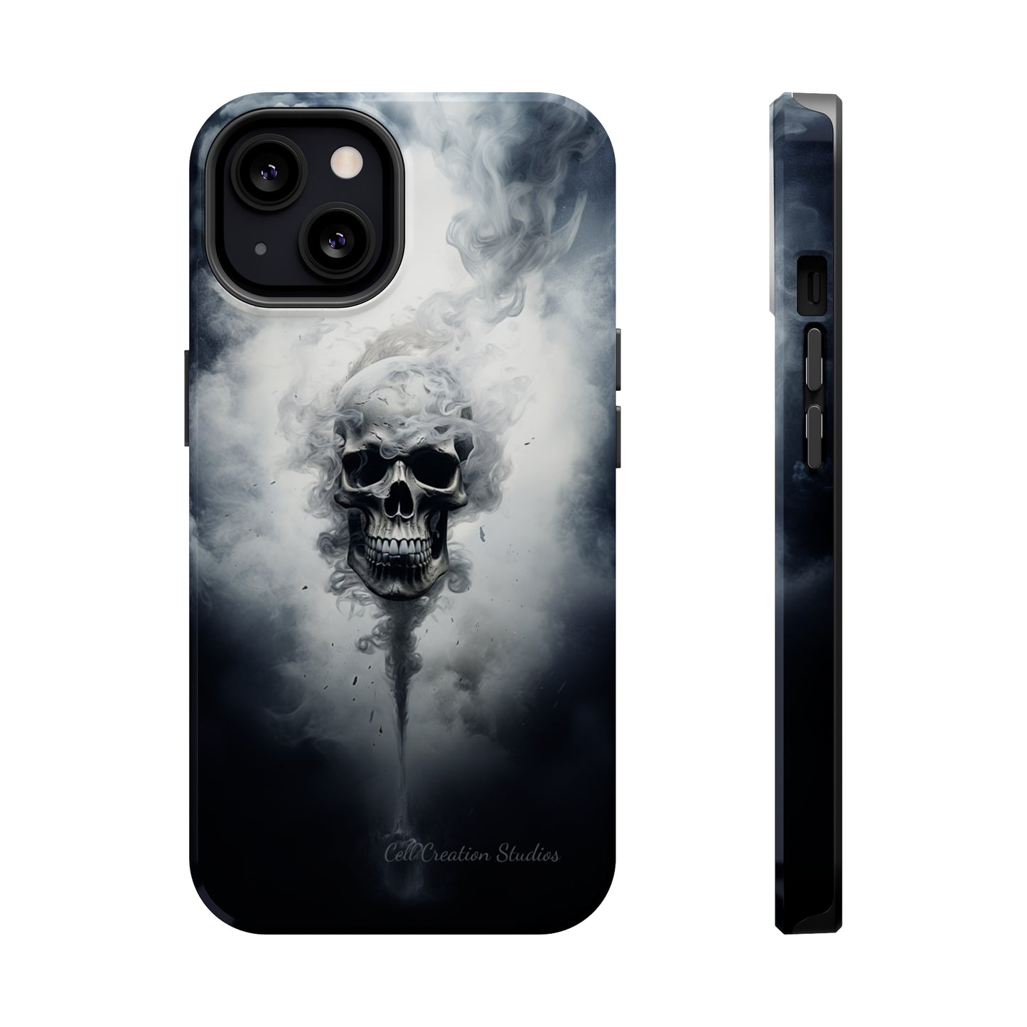 "Mystic Smoke Skull" -MagSafe Tough iPhone Cases