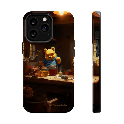 Introducing the "Winnie-The-Pooh's Honey Haven" Cell Phone Case – A Sweet Nostalgic Delight -MagSafe Tough Cases