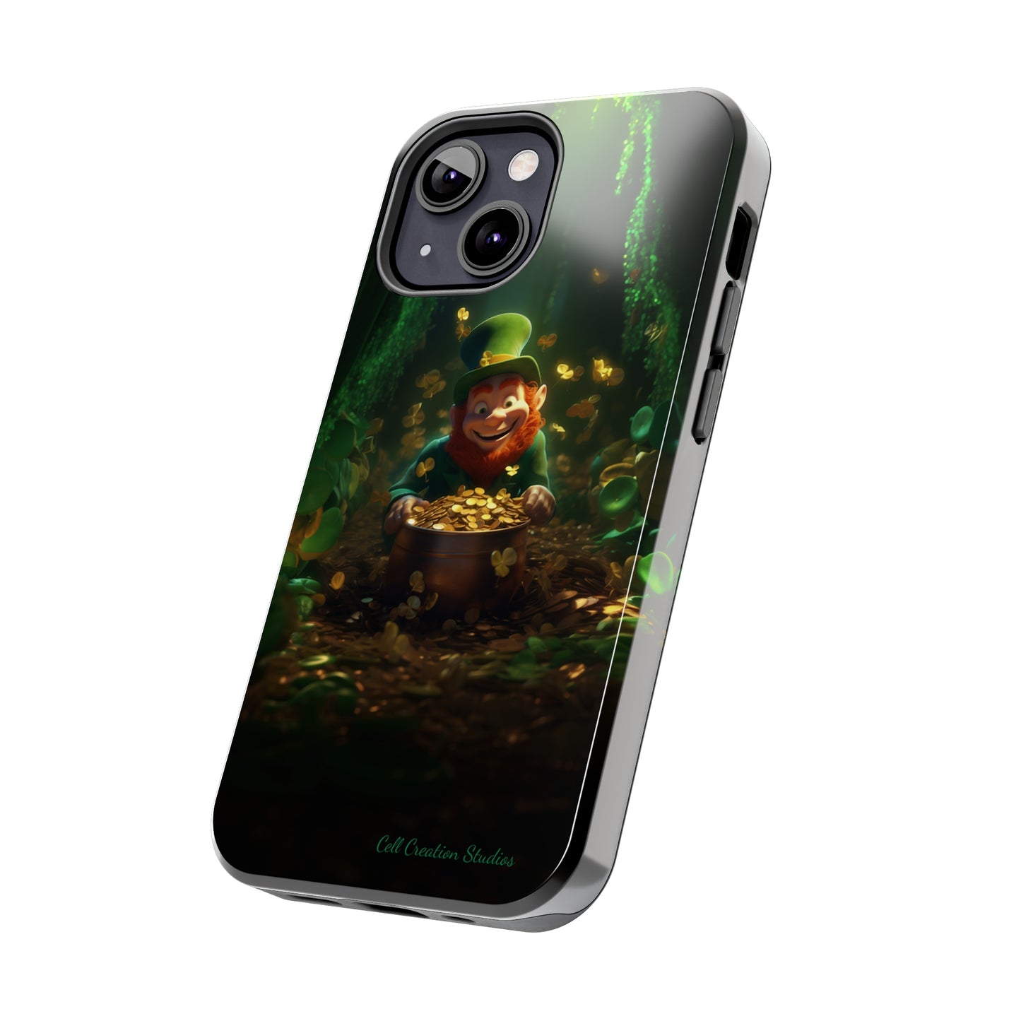 Introducing the "Leprechaun's Pot of Gold" Cell Phone Case – A Touch of Irish Charm -Tough Phone Cases